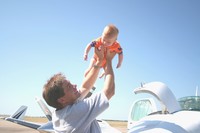 Dad & little Chambliss